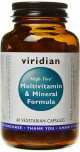 VIRIDIAN High Five Multivitamin & Mineral Formula 60 kapslí