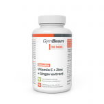 GymBeam Vitamin C + Zinek + Extrakt ze zázvoru 90 tablet