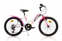 Dino Bikes 420D bílo-růžová 20