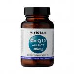 VIRIDIAN Co-enzym Q10 with MCT 200mg 30 kapslí