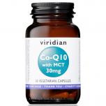 VIRIDIAN Co-enzym Q10 with MCT 30mg 30 kapsúl