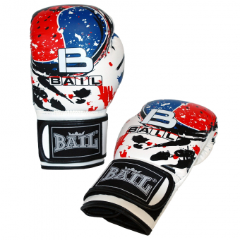 BAIL boxerské rukavice Tricolor, PU