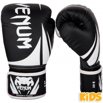 Boxerské rukavice - dětské Challenger 2.0 Kids černé bílé VENUM