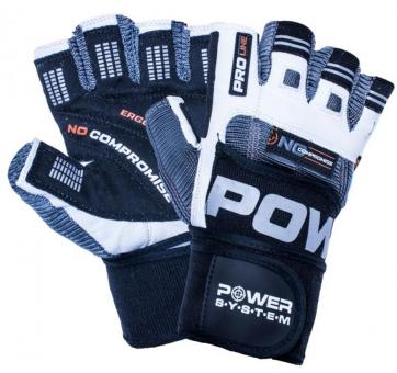 Fitness rukavice POWER SYSTEM No Compromise Černo šedé