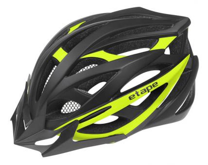 Cyklistická helma Etape Magnum černá-žlutá