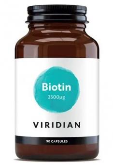 Viridian Biotin 2500ug 90 kapslí