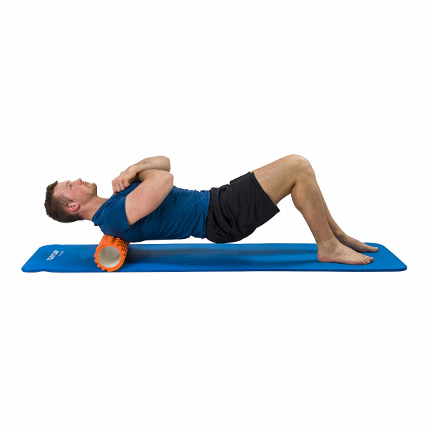 Masážní válec Foam roller 61 cm TUNTURI oranžový workout