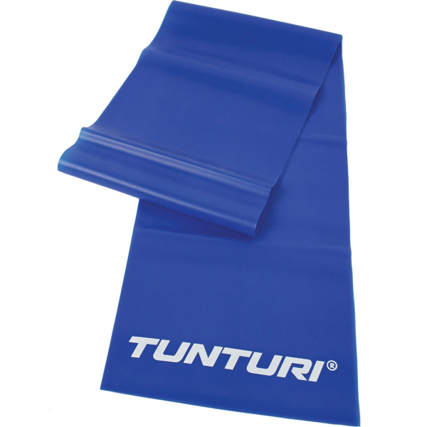 Posilovací guma Posilovací gumový pás Aerobic band TUNTURI těžký - modrý