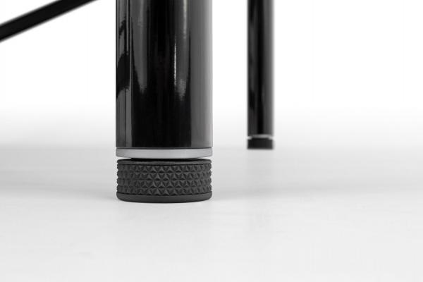 Stůl na stolní tenis SPONETA Design Line - Black Indoor - detail nastavitelné nohy