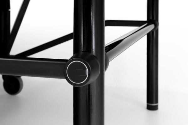 Stůl na stolní tenis venkovní SPONETA Design Line - Black Outdoor - detail rámu