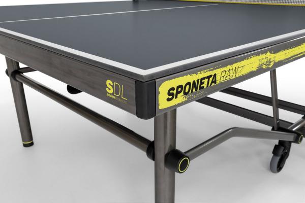 Stůl na stolní tenis venkovní SPONETA Design Line - Raw Outdoor - detail desky