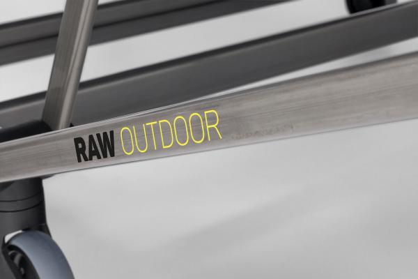Stůl na stolní tenis venkovní SPONETA Design Line - Raw Outdoor - detail rámu