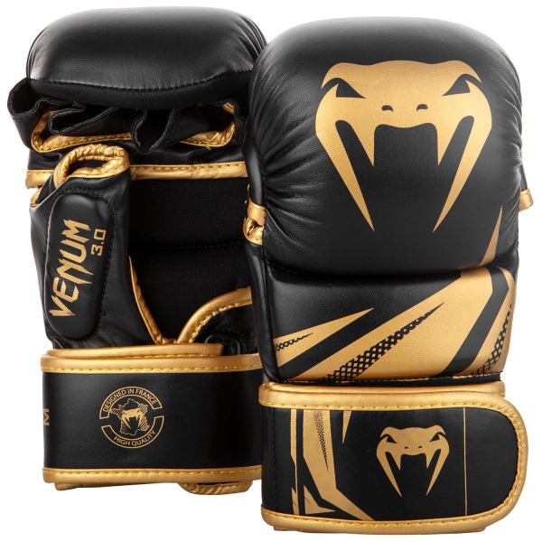 MMA sparring rukavice Challenger 3.0 černé zlaté VENUM
