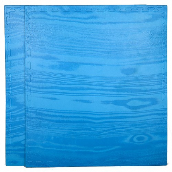 Tatami Basic 100 x 100 x 1,3 cm modré