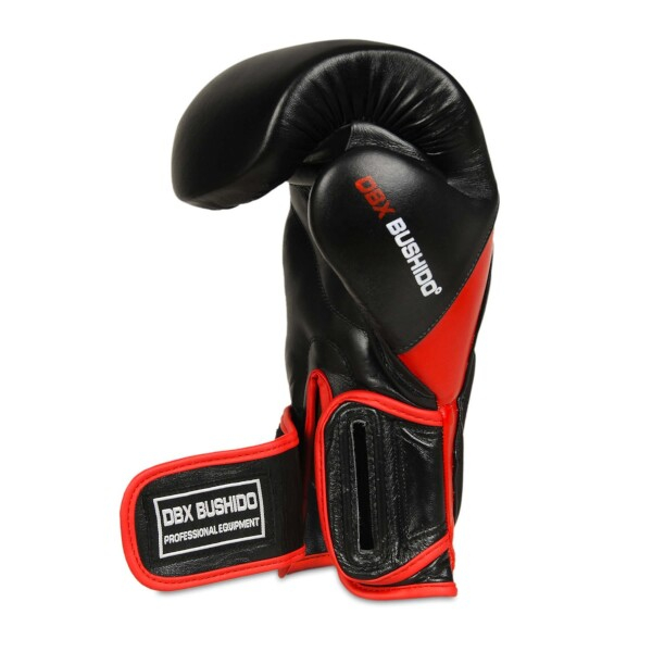 Boxerské rukavice BB4 - přírodní kůže DBX BUSHIDO omotávka