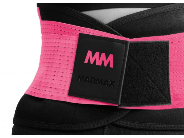 Zeštíhlovací pás - Slimming Belt MADMAX - růžový detail