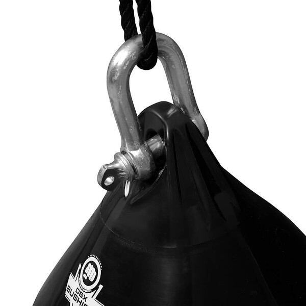 Boxovací pytel DBX BUSHIDO Hydro Bag 2.0, 25 kg černý detail připojení 1