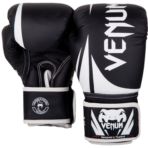 Boxerské rukavice - dětské Challenger 2.0 Kids černé bílé VENUM pair