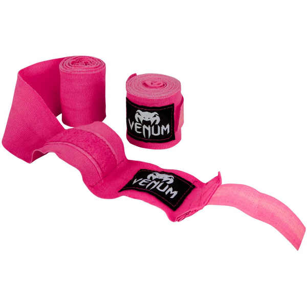 Boxerské bandáže Kontact 2,5 m Pink VENUM detail
