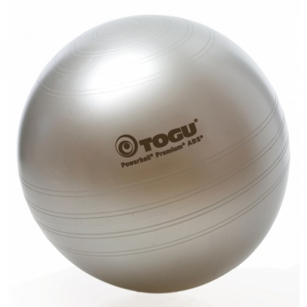 Rehabilitační míč 65 cm TOGU stříbrný