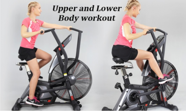 Rotoped BH FITNESS Air Bike polohy