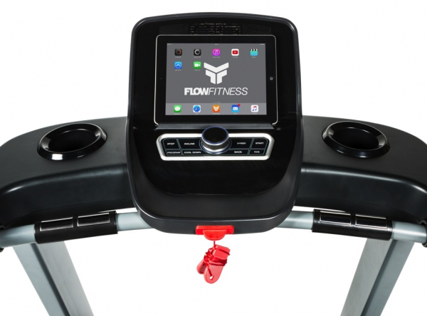 Běžecký pás FLOW Fitness DTM2500 držák na tablet