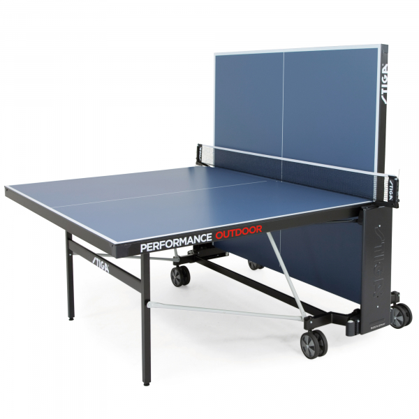 Stůl na stolní tenis venkovní STIGA Performance Outdoor složený pro 1 hráče