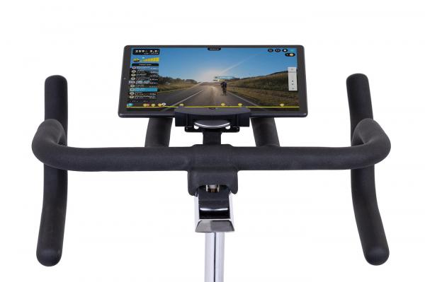 Cyklotrenažér TRINFIT Spin S300 držiak na tablet