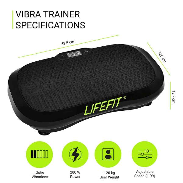 Vibrační deska LIFEFIT VIBRA TRAINER specifikace