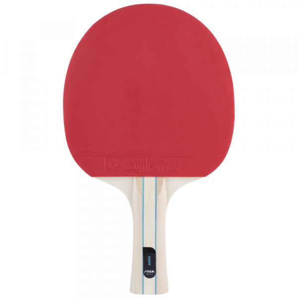 Set na stolní tenis STIGA Sassy pálka - červená strana