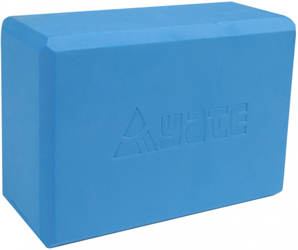 YATE YOGA Block - 22,8x15,2x7,6 cm modrý