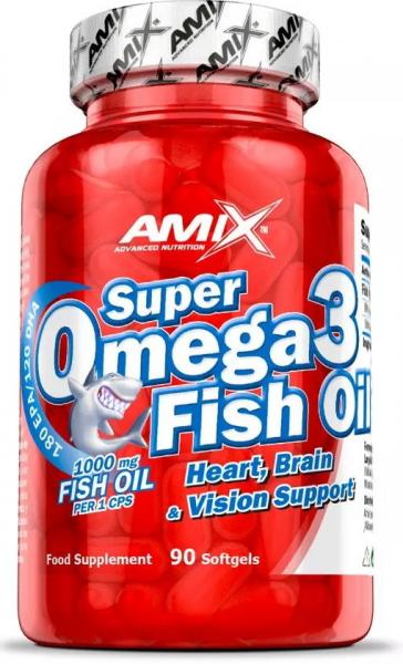 Amix Super Omega 3 Fish oil 90 kapslí