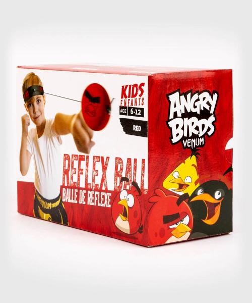 VENUM Reflexní míč pro děti Angry Birds červený balení