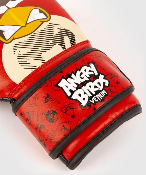 VENUM dětské boxerské rukavice Angry Birds červené logo