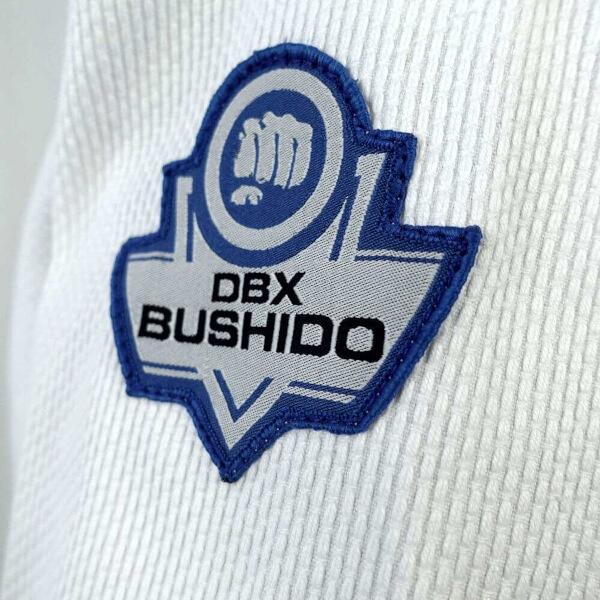 Dětské kimono na Judo DBX-J-1 DBX BUSHIDO bílé detail znaku