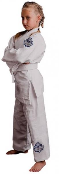 Dětské kimono na Judo DBX-J-1 DBX BUSHIDO bílé z boku