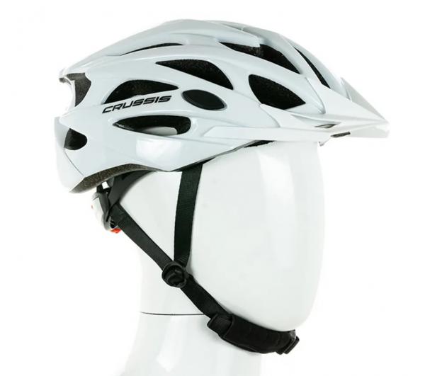 Cyklistická helma CRUSSIS 03013 bílá