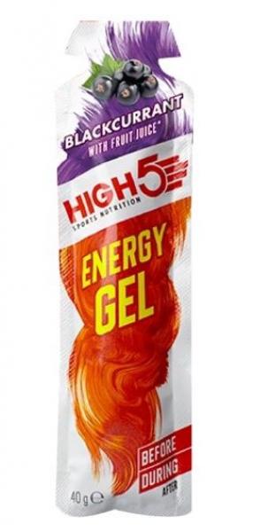 High5 Energy Gel 40g černý rybíz