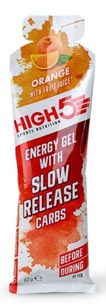 High5 Energy Gel Slow Release 62g pomeranč