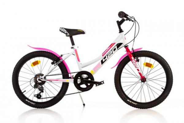 Dětské kolo Dino bikes 420D bílo růžová 20
