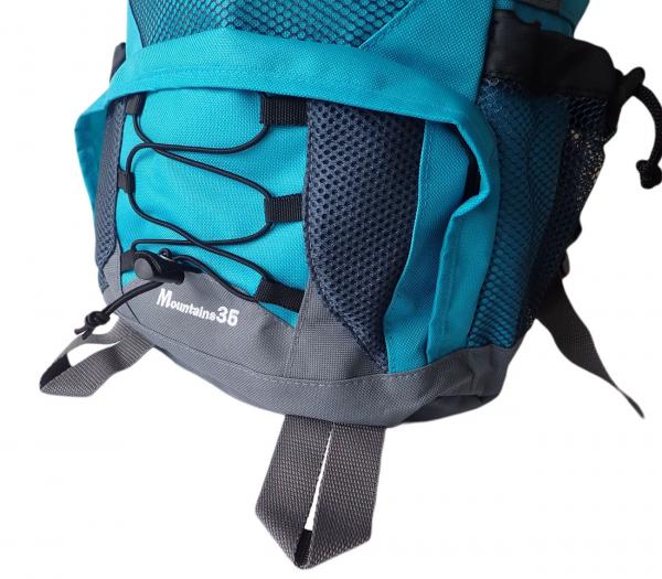 Turistický batoh ACRA BA35 modrý spodní část