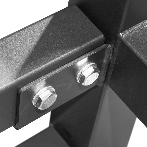 Posilovací lavice bench press STRENGTHSYSTEM DELUXE Competition Bench detail spoje