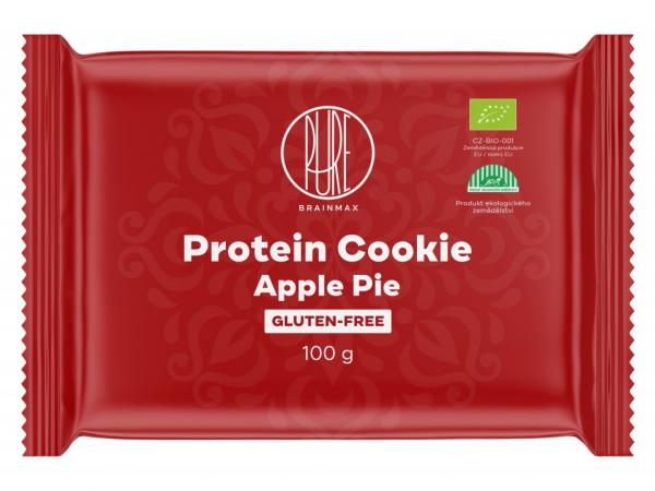 BrainMax Pure Protein Cookie Jablečný koláč BIO 100 g