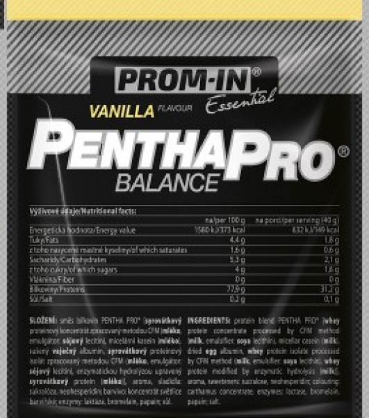 PROM-IN PENTHA PRO Balance 40 g vanilka