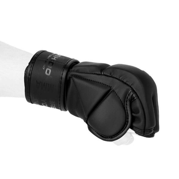 MMA rukavice DBX BUSHIDO E1V3 černé z boku
