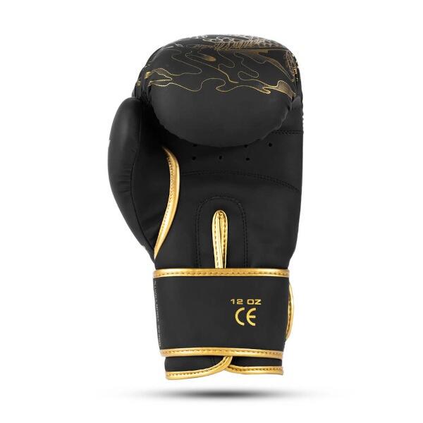 Boxerské rukavice DBX BUSHIDO Gold Dragon dlaň