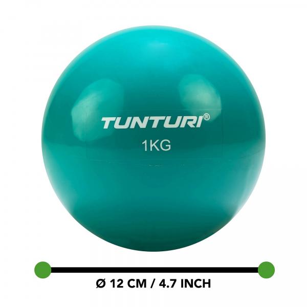 Joga míč Toningbal TUNTURI azur rozměr