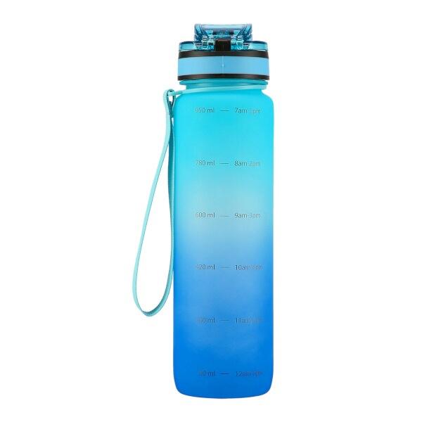 Tritanová láhev na pití NILS Camp NCD04 950 ml modrá zadní strana