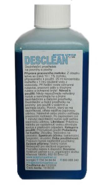 Desclean 150ml CREMA desinfekce pro solárium na 10 litrů