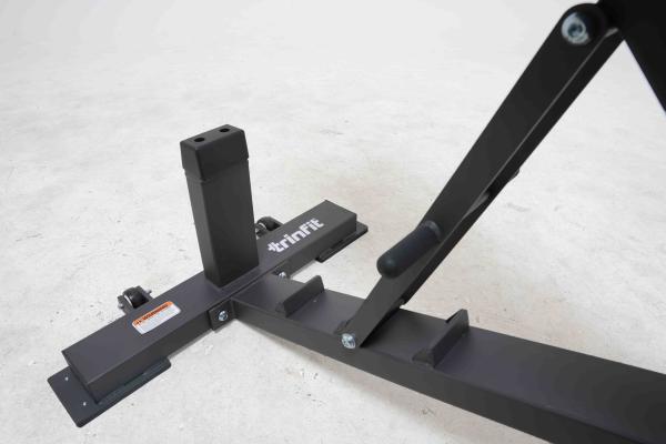 Posilovací lavice TRINFIT Bench L9 Pro detail sklopení opěrky